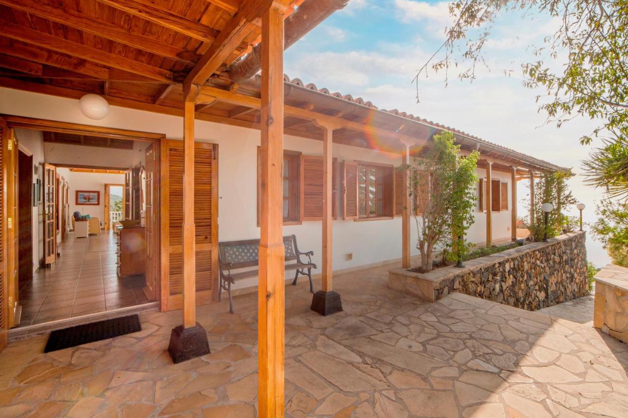 Feriendomizil Finca Tijarafe Mit Beheiztem, Abdeckbarem Pool Экстерьер фото