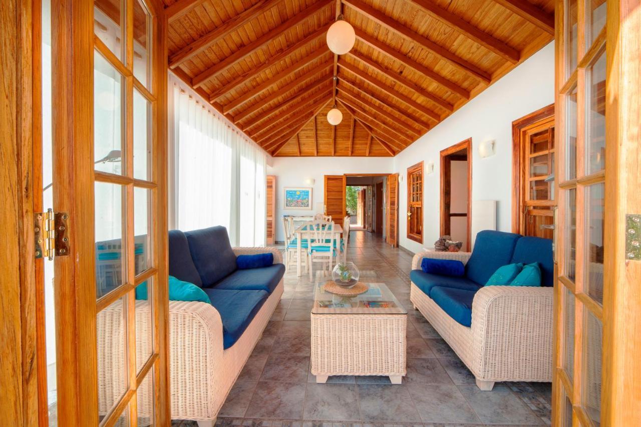 Feriendomizil Finca Tijarafe Mit Beheiztem, Abdeckbarem Pool Экстерьер фото