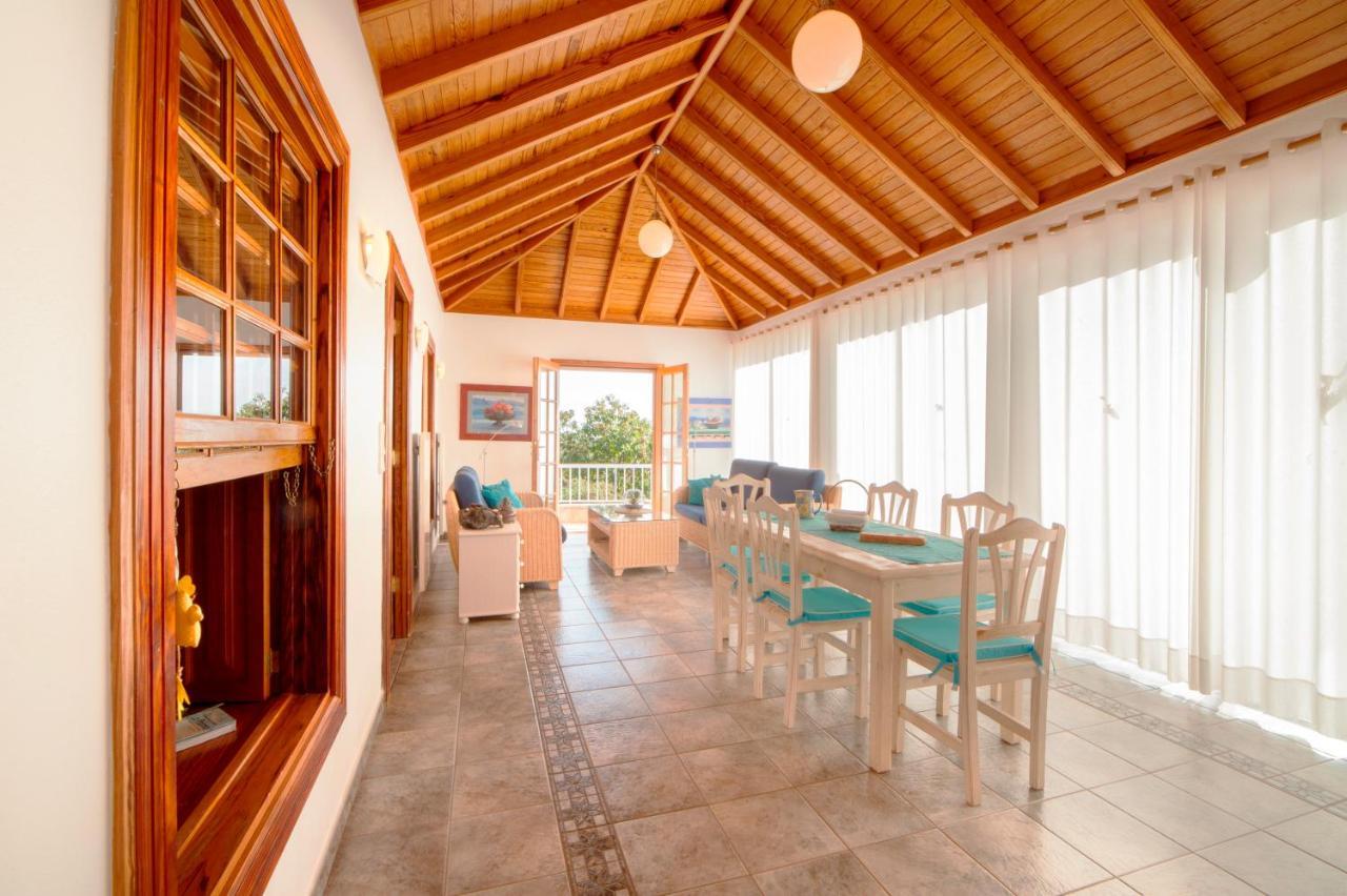Feriendomizil Finca Tijarafe Mit Beheiztem, Abdeckbarem Pool Экстерьер фото