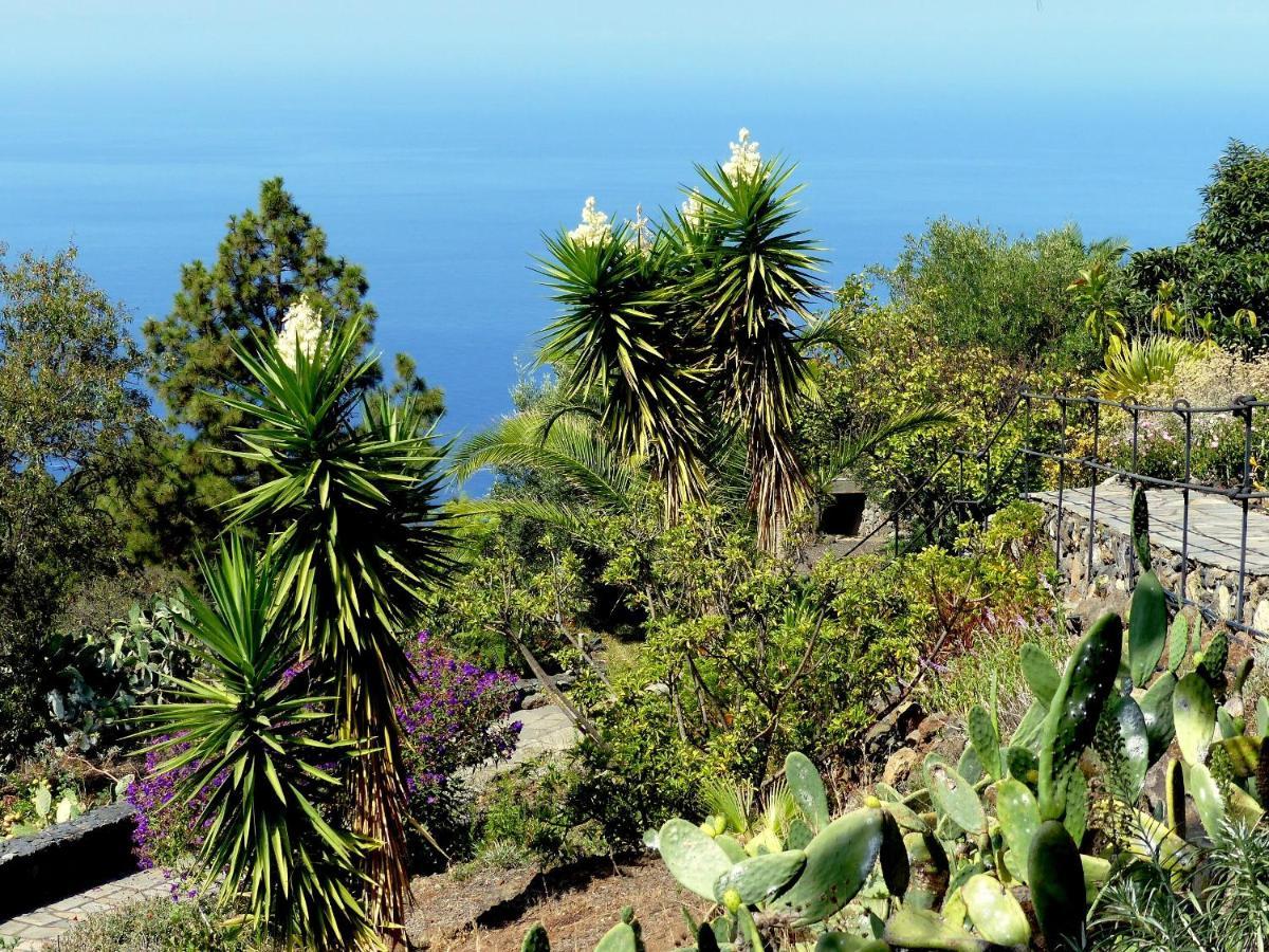 Feriendomizil Finca Tijarafe Mit Beheiztem, Abdeckbarem Pool Экстерьер фото