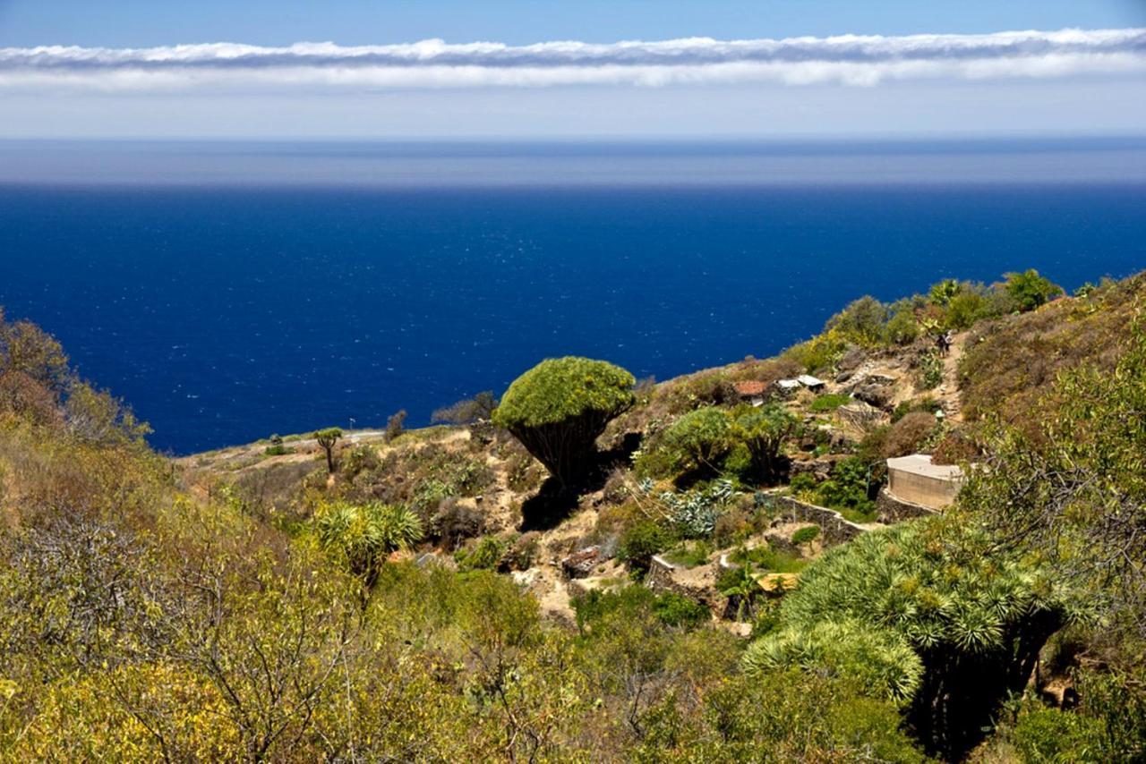 Feriendomizil Finca Tijarafe Mit Beheiztem, Abdeckbarem Pool Экстерьер фото