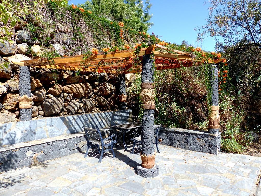 Feriendomizil Finca Tijarafe Mit Beheiztem, Abdeckbarem Pool Экстерьер фото