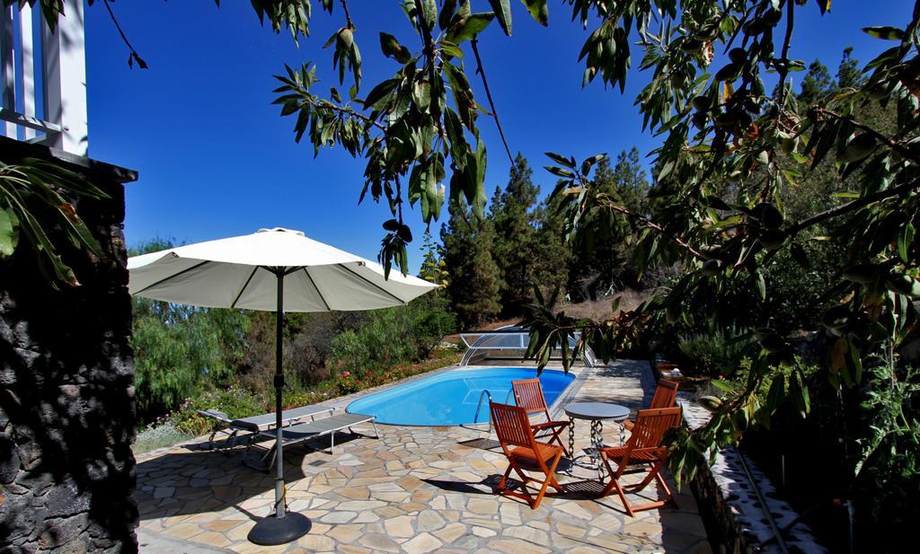 Feriendomizil Finca Tijarafe Mit Beheiztem, Abdeckbarem Pool Экстерьер фото