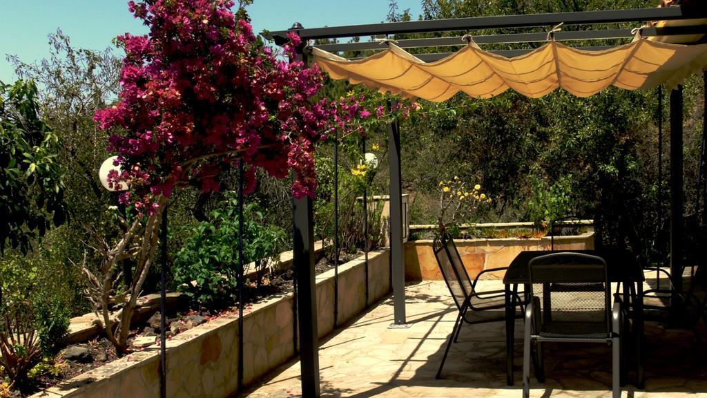 Feriendomizil Finca Tijarafe Mit Beheiztem, Abdeckbarem Pool Экстерьер фото